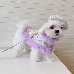 Capa de lana para gatos y perros invierno – Ropa de abrigo lujo