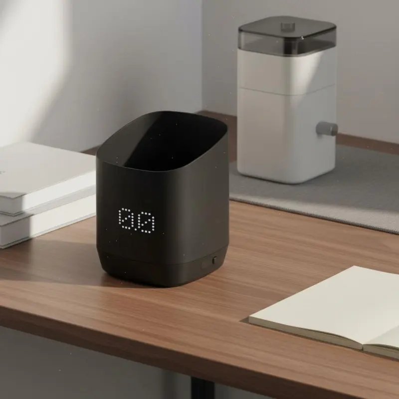 Dispensador automático de comida para gatos y perros – Control táctil - imagen 3