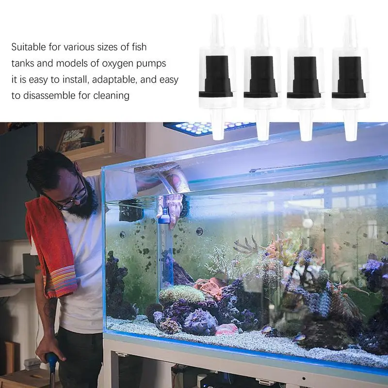 Válvula impermeable para tanque de peces, anillo de oxígeno para acuario, válvula de retención, anillo de oxígeno - imagen 4