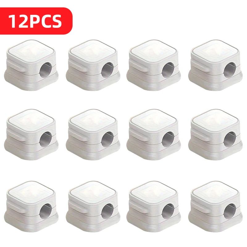 12PCS White