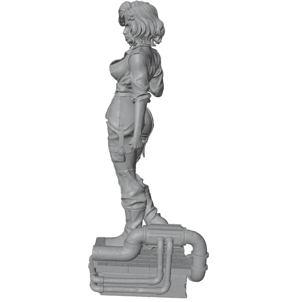 Kit modelo resina GK Mini gris 1/24 DIY sin montar ni pintar - imagen 5