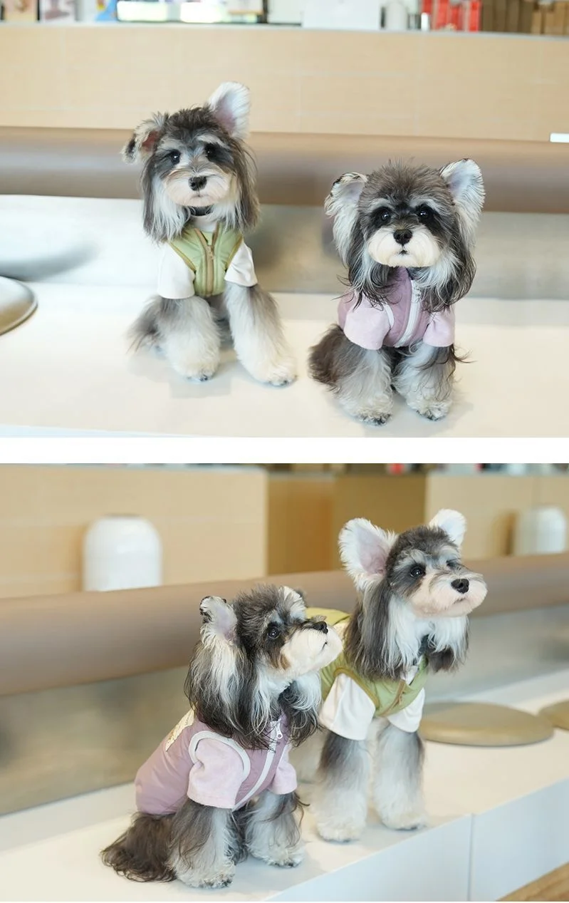 Ropa de invierno para perros con anillo de correa, abrigo de lana para mascotas para clima frío, chaleco cálido para perros, mono suave a prueba de viento, trajes para mascotas - imagen 5