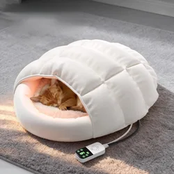 Cama calefactora para gatos con regulación de temperatura - confort