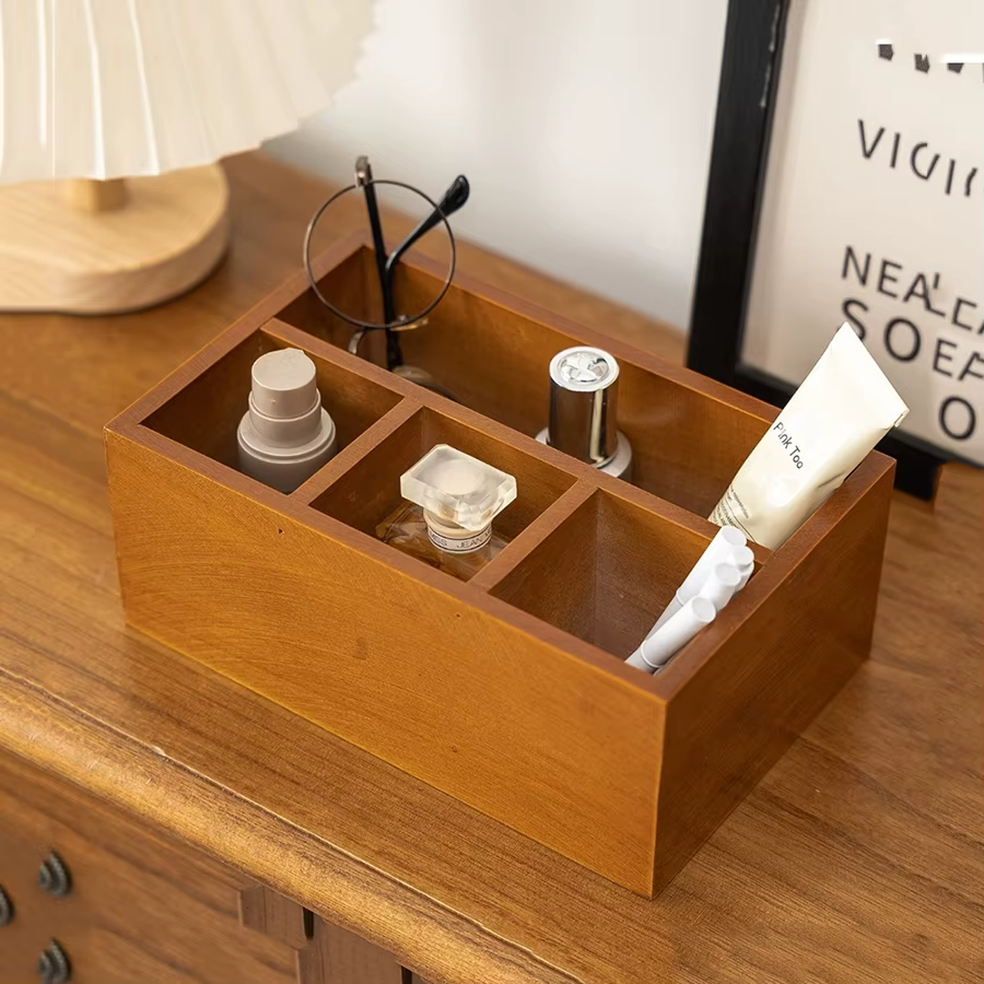 Organizador de madera para accesorios de gatos y perros - imagen 2