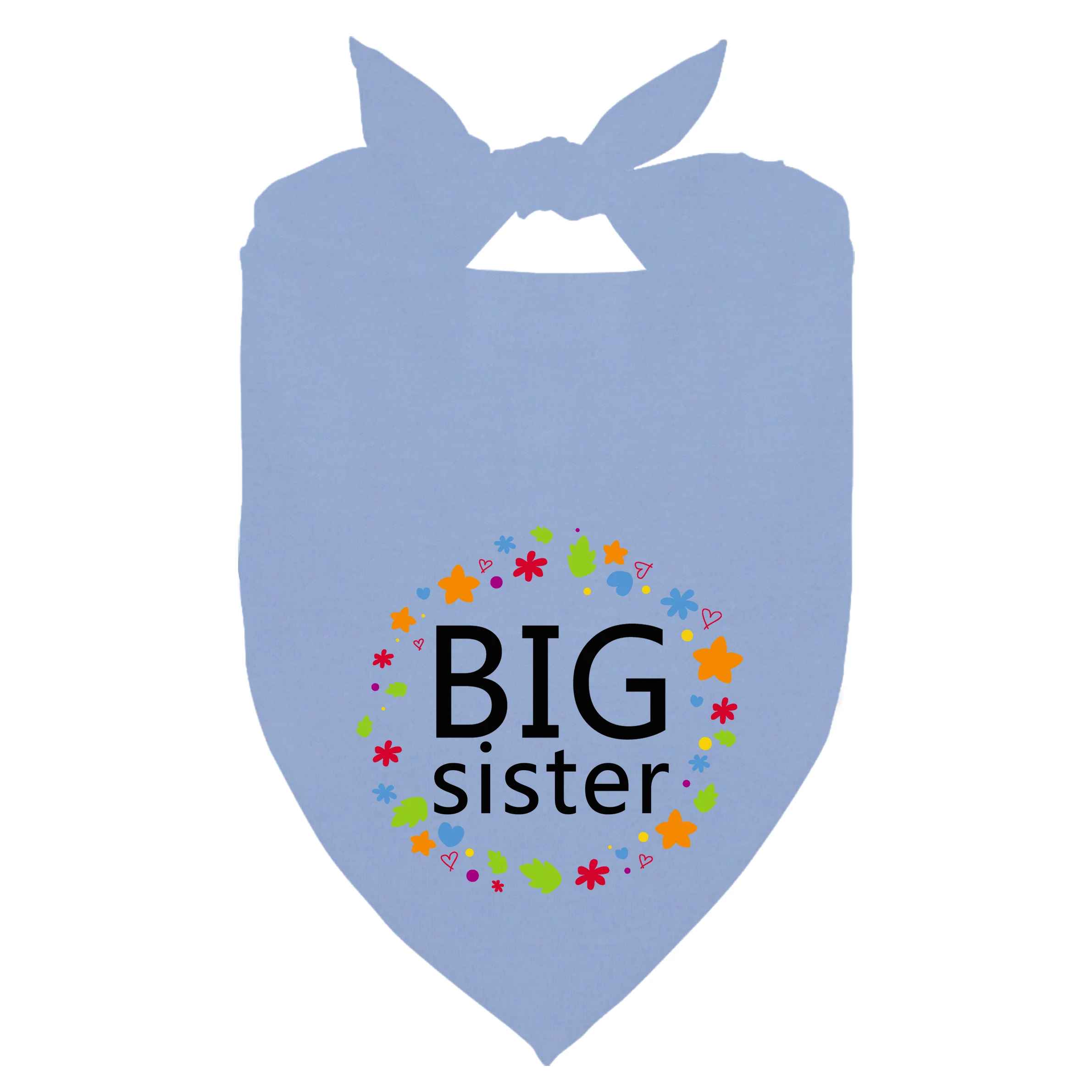 Big Sister-Bandana a cuadros para perro, Bandana para anuncio de embarazo, accesorio para foto de revelación de género, accesorios para mascotas - imagen 3