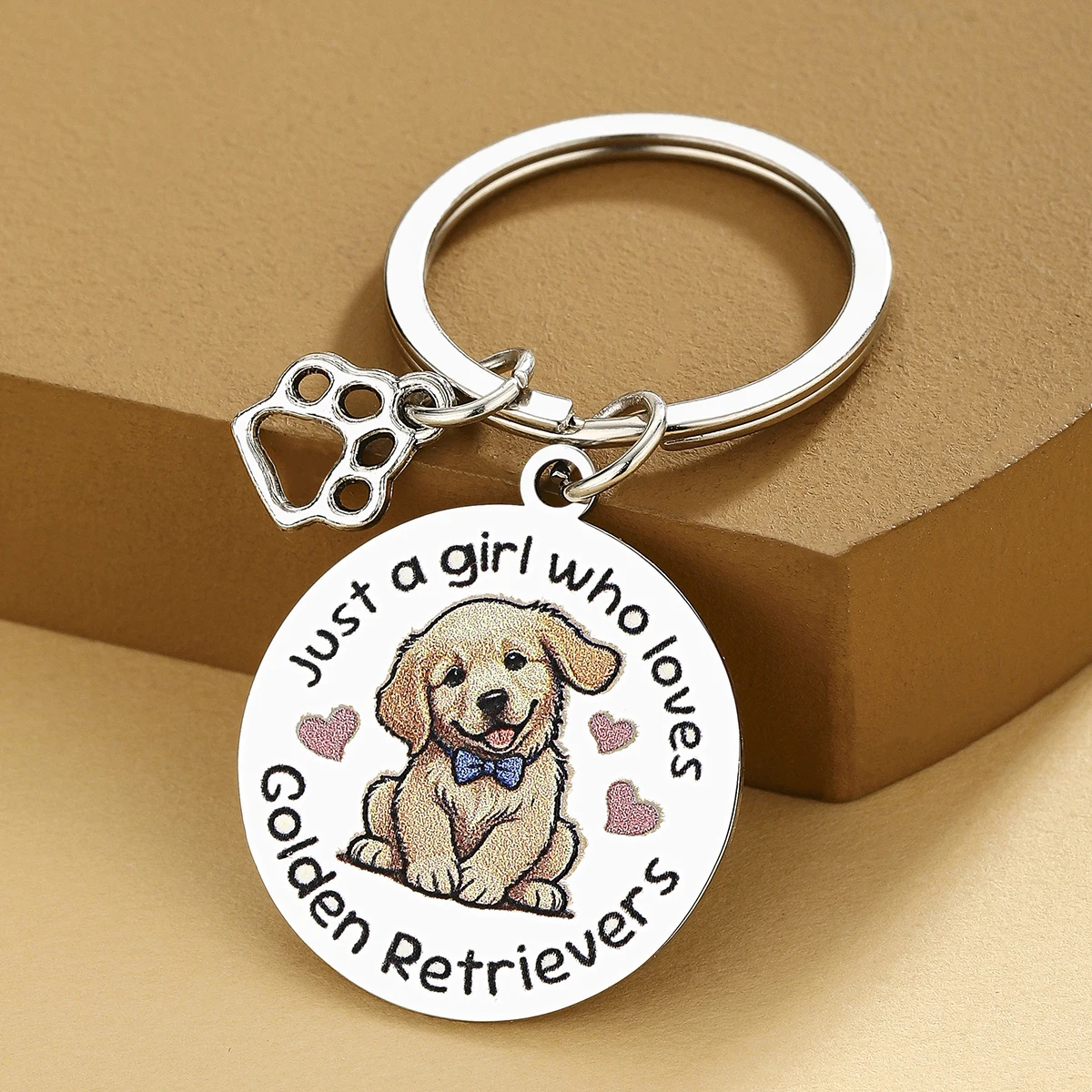 Llavero Golden Retriever – Accesorio para amantes de perros - imagen 5