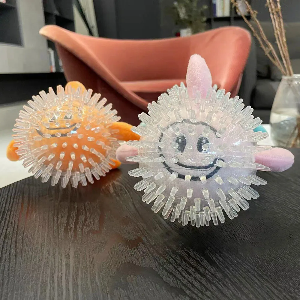 Juguete con bola para masticar para perros, limpieza de dientes y Control de sarro, suministros para mascotas, juguete duradero resistente a mordeduras para aliviar el aburrimiento - imagen 4