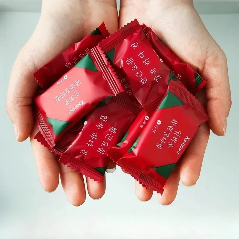 Toalla de baño desechable de 20 piezas, toallas comprimidas de secado rápido para viaje, portátil, ducha esencial, lavable - imagen 4