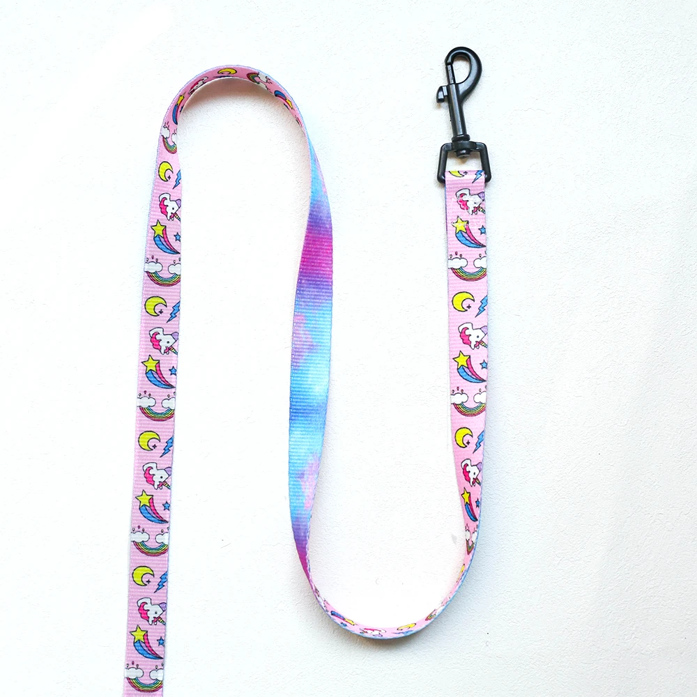 Pink dog leash