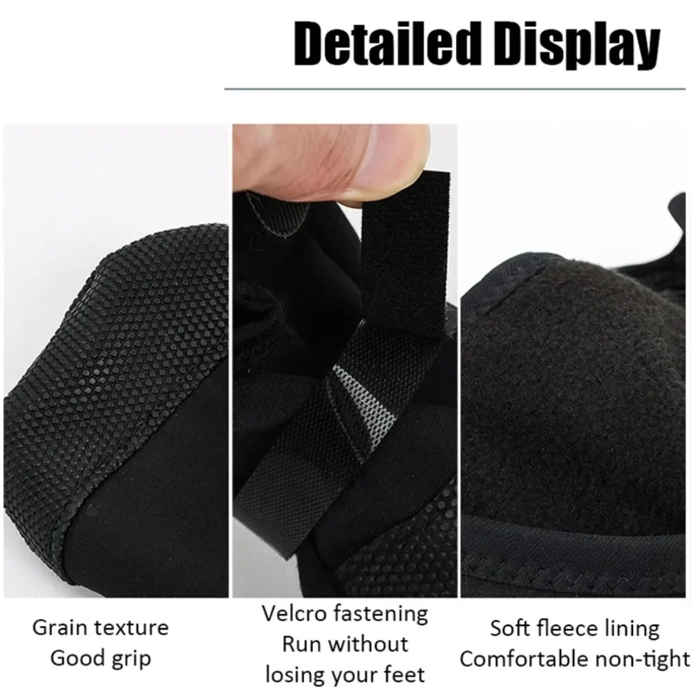 Cubierta impermeable para pies para mascotas, cubierta de protección contra lesiones posquirúrgicas para perros, cuatro pies, se puede utilizar, protege suministros para mascotas, 1 ud. - imagen 2