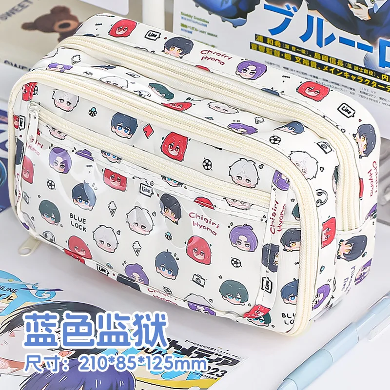 Estuche Blue Lock con diseño oficial Crunchyroll