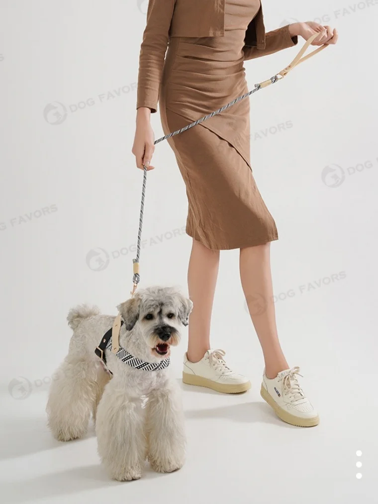 Arnés para perros con patrones bohemios ajustables, correa de entrenamiento para caminar para perros al aire libre, arnés para mascotas estilo sillín para perros pequeños, medianos y grandes - imagen 2