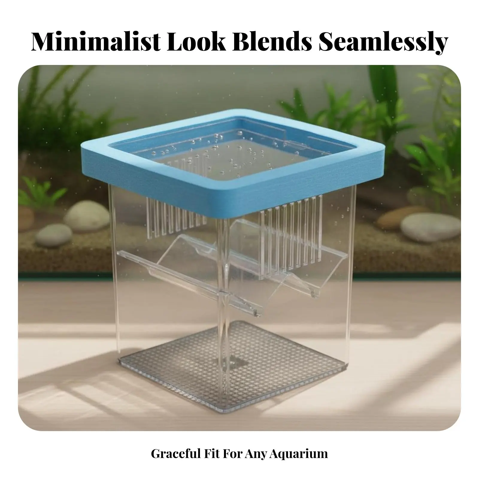 Contenedor de cría para guppys – Caja flotante con malla doble - imagen 5