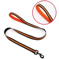 Correa reflectante para perros 120 cm - paseo cómodo y entrenamiento