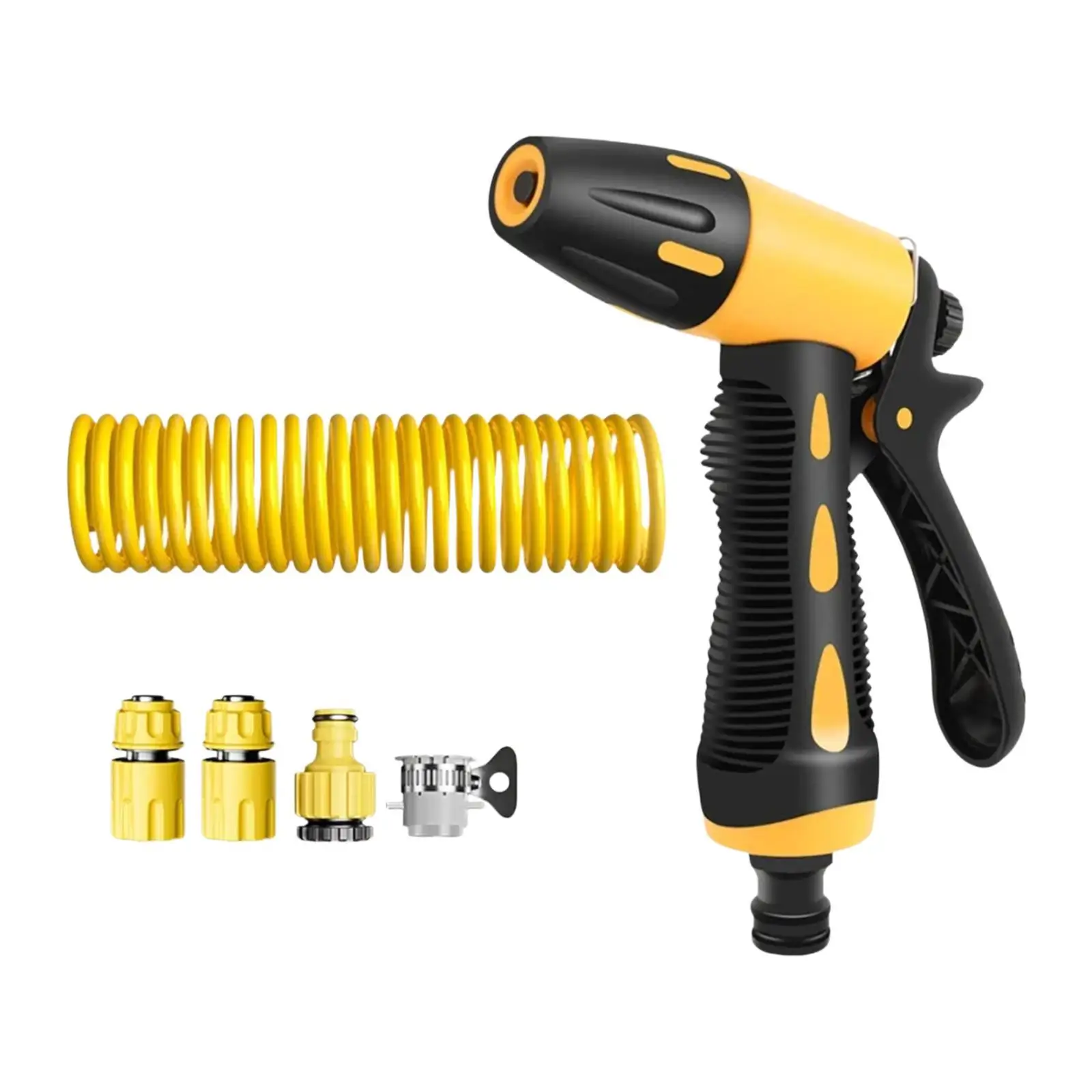 Pulverizador de presión de agua 4 conectores, fuga, mango ergonómico, alta presión - imagen 2