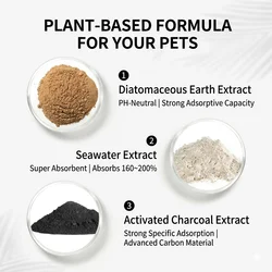 Perlas desodorantes para arena de gatos, aroma fresco y duradero