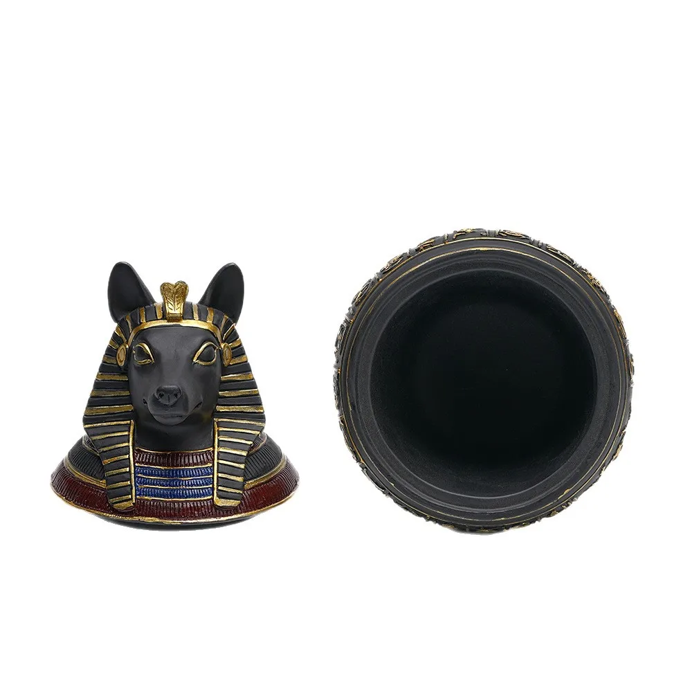 Urna egipcia para cenizas de perro y gato – estilo funerario - imagen 4