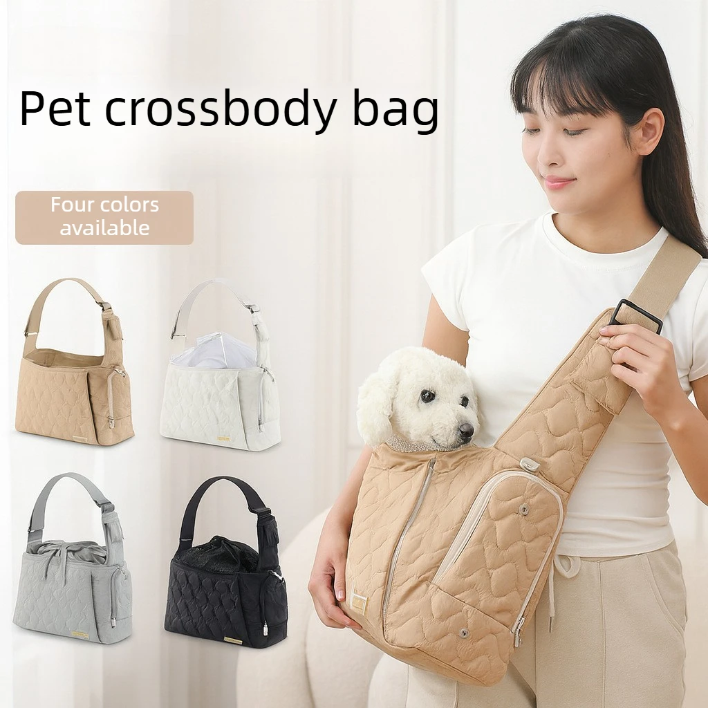 Bolso de hombro para gatos y perros – estilo coreano, cómodo y ligero - imagen 3