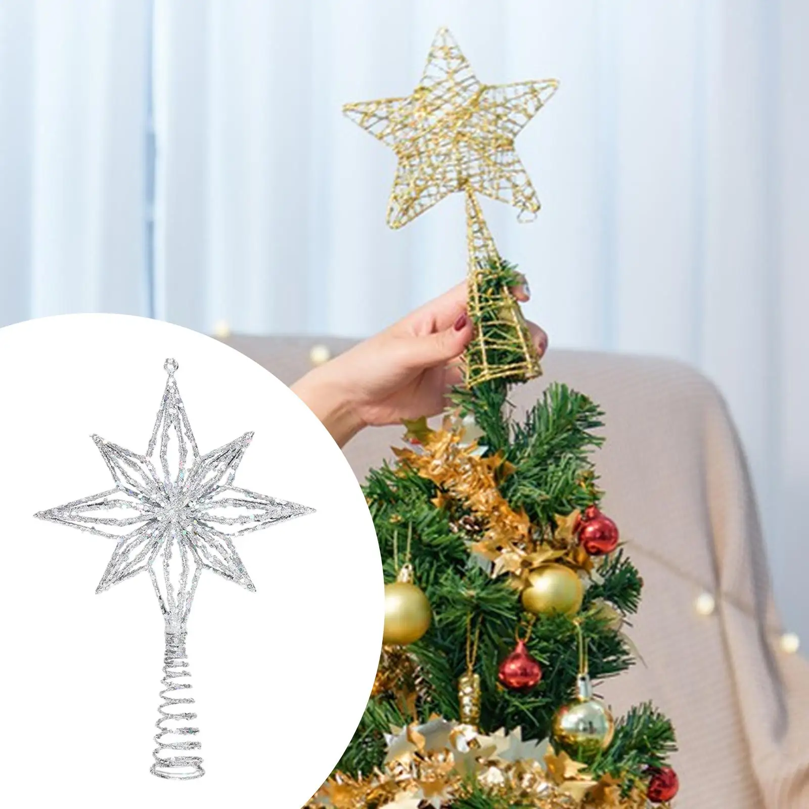 Christmas Tree Topper Christmas Tree Decoration for Holiday Decoration Home