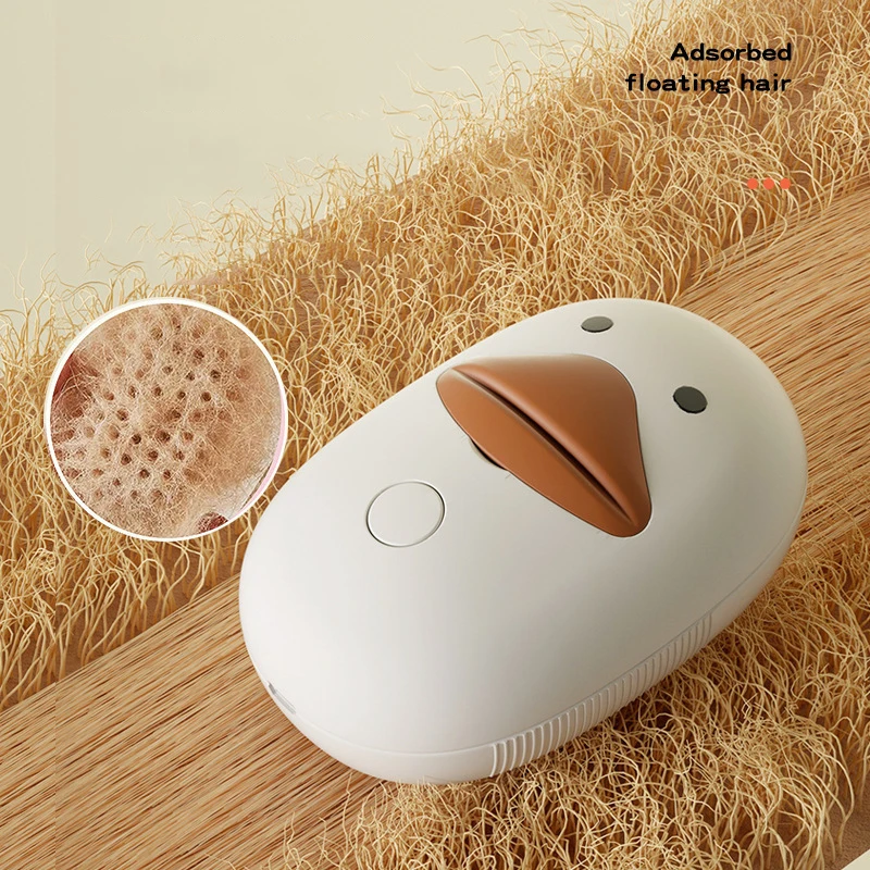 Peine de masaje de adsorción en aerosol para mascotas, peine para quitar el pelo, artefacto de baño, cepillo suave de vapor, suministros para perros y gatos - imagen 3