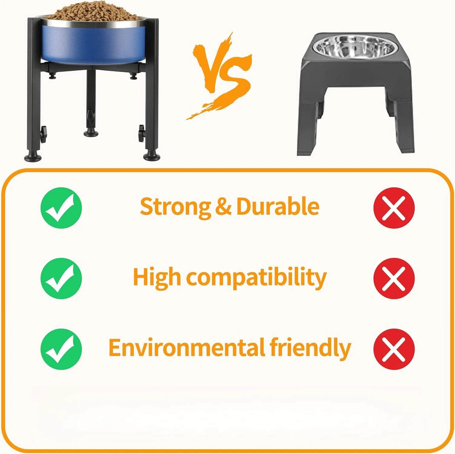 Soporte de Metal para cuencos para perros y gatos, soporte para cuencos para gatos, ancho ajustable, altura, protege la columna Cervical, cuencos, estante, suministros de productos para mascotas