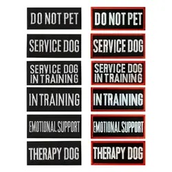Chaleco táctico militar para perro – Parches bordados de entrenamiento