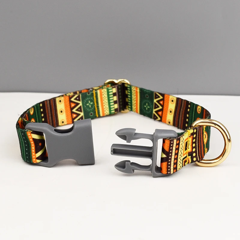 Collar con hebilla de seguridad para mascotas, conjunto de combinación de correa de cadena para perros grandes y pequeños, una variedad de correas para perros - imagen 4