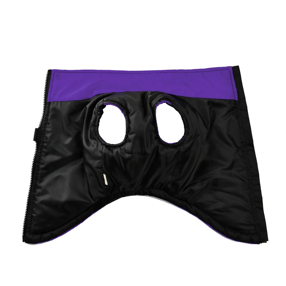 Ropa cálida de invierno para perros, chaqueta a prueba de viento para perros pequeños y medianos, chaleco para cachorros y gatos, abrigo con anillo en D, trajes de Bulldog Francés Chihuahua - imagen 4