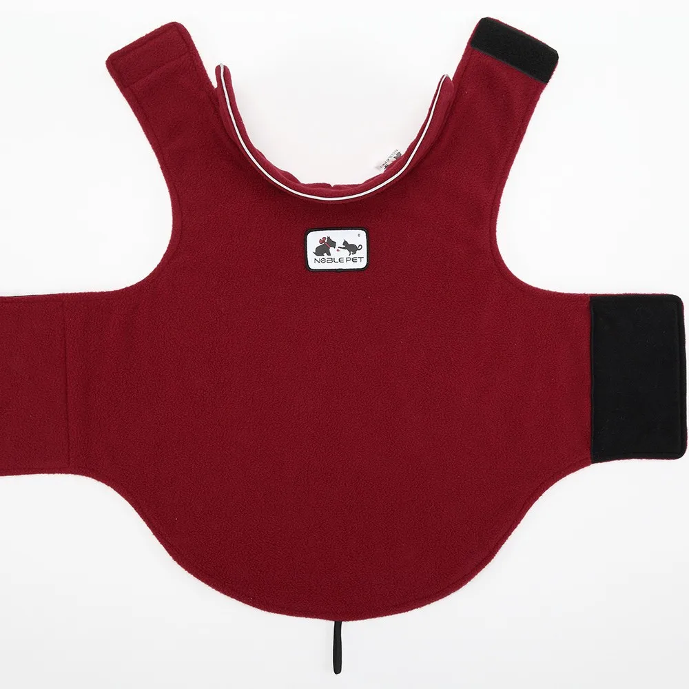 Chaqueta Reversible para mascotas, ropa cálida de lana para perros pequeños, medianos y grandes, disfraz de Bulldog Francés, abrigo para perros grandes, Labrador - imagen 2