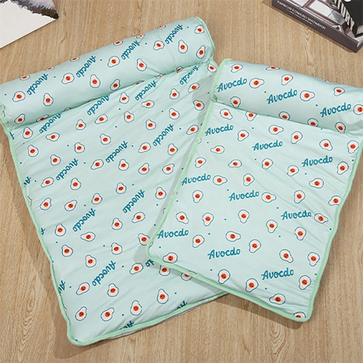 Estera refrescante de verano para perros, almohadillas de hielo para mascotas, manta transpirable para gatos, sofá lavable para gatos, cama transpirable para perros y mascotas, cama fría para animales pequeños - imagen 5