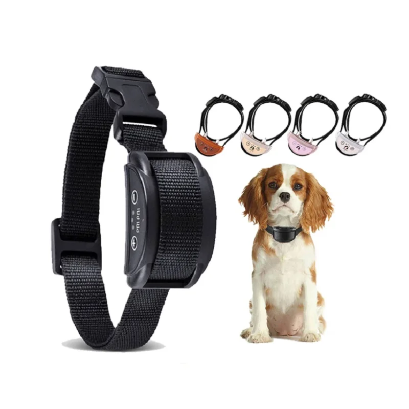 Paipaitek Collar antiladridos para perros IP65 impermeable ajustable Collar de entrenamiento para perros dispositivo de entrenamiento para perros suministros para mascotas en stock - imagen 2