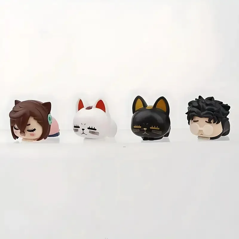 Figuras de acción Dandadan – Ken, Momo y Gato Turbo