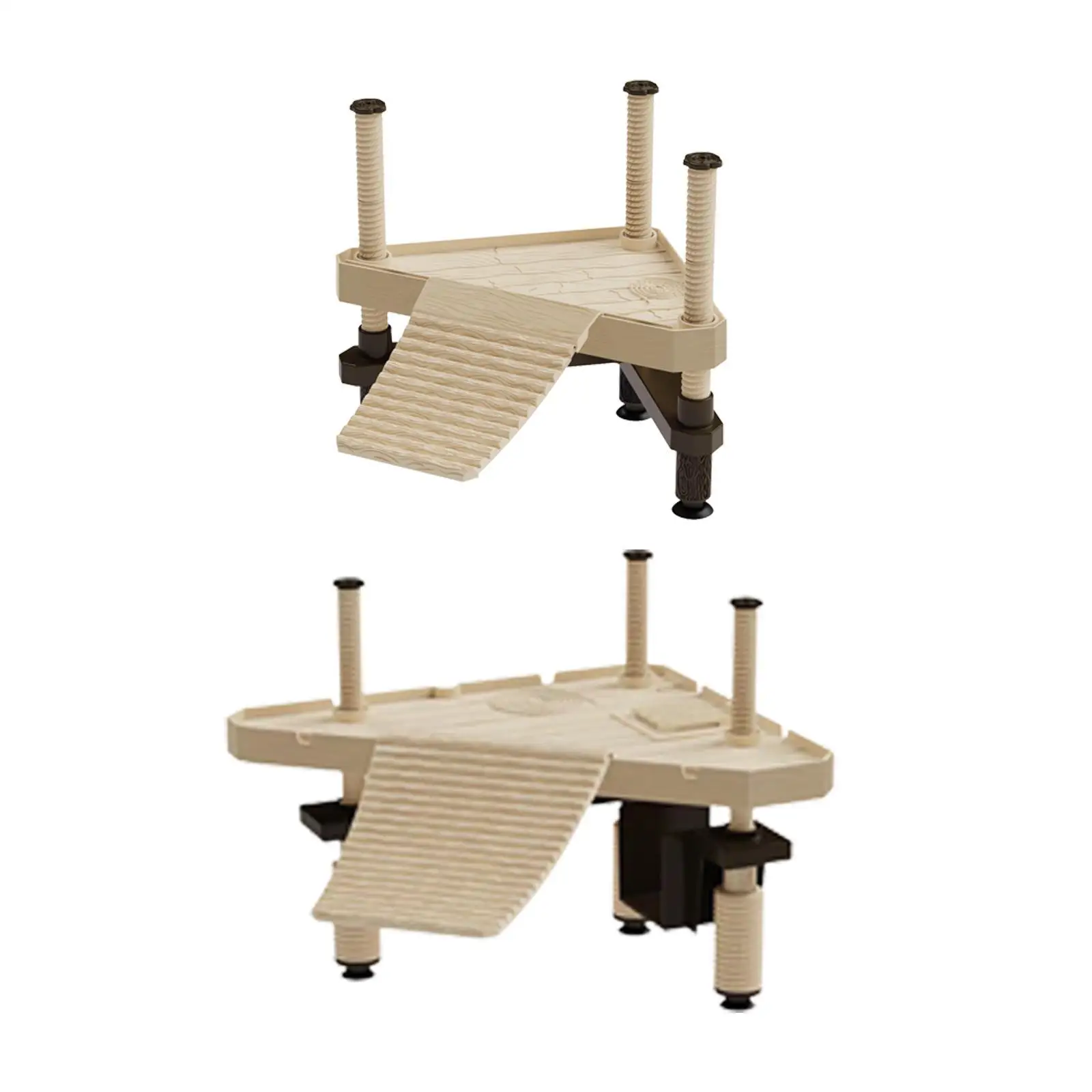 Turtle Basking Platform Sturdy Multi Functional Tortoise Climbing Platform