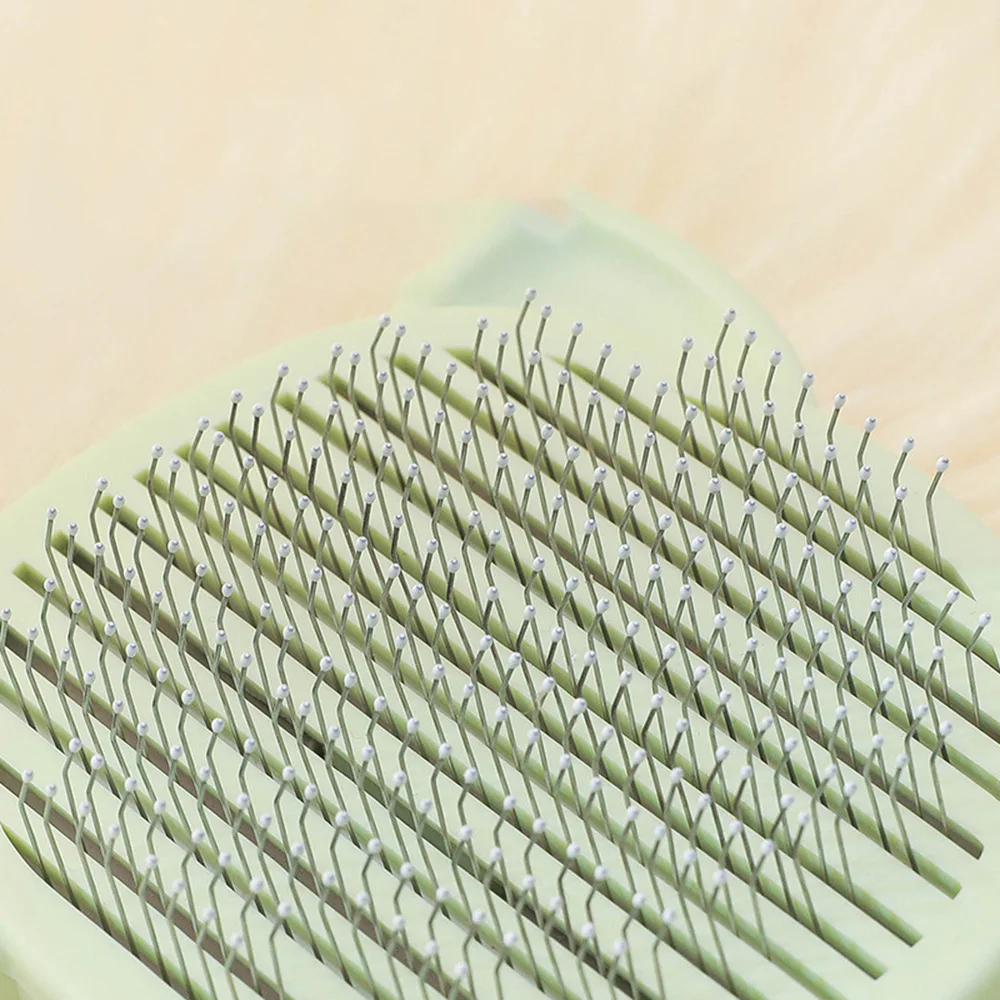 Peine y cepillo para mascotas: herramienta profesional de cuidado de mascotas para gatos y perros, removedor de pelo de perros eficaz, cepillo de limpieza de piel de gato, - imagen 5