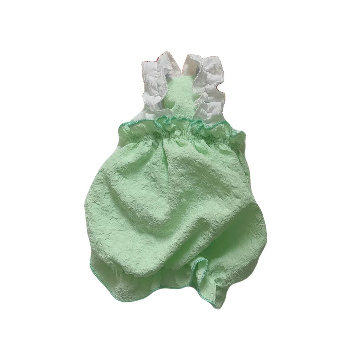 Vestido de flores de primavera para mascotas, vestido de burbujas de encaje para gatos pequeños, ropa para mascotas, vestido colorido bonito de princesa para perros, ropa para cachorros - imagen 5