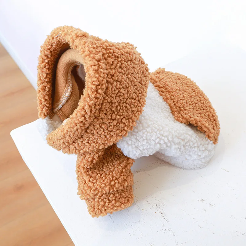 Pet Clothes New Arrivals Warm Fleece Sweatshirts Brushed Sweatshirts Dog Clothes Pet Supplies Pet Accessories Cute Dog Hoodie - imagen 3
