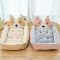 Cama térmica lavable sofá cálido para perros y gatos pequeños invierno