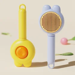 Nueva herramienta de cuidado de gatos, peine para gatos para eliminar el cabello flotante, peine de masaje, cepillo de peinado bonito, suministros para mascotas