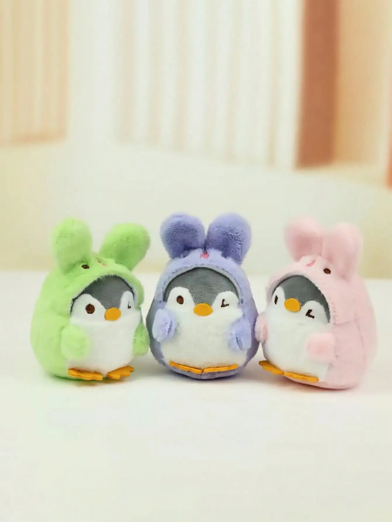 Peluches pingüinos para dentición de perros cachorros – Suaves y seguros