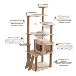 Suministros para mascotas, marco de escalada para gatos, tablero para rascar, suministros para mascotas, juguetes para gatos, cápsula espacial