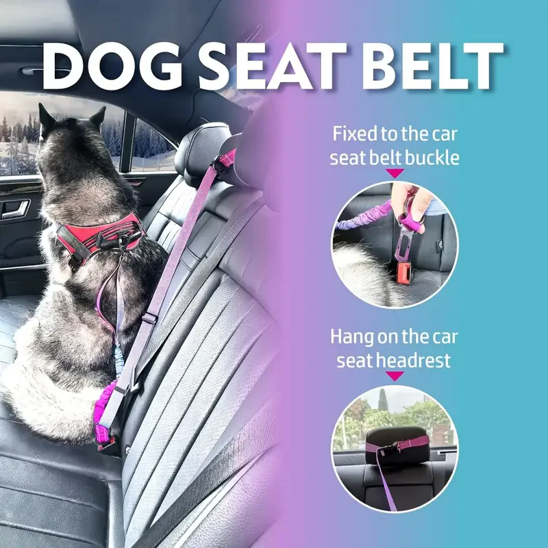 Correa versátil para perros manos libres: cuerda de tracción cruzada ajustable, ideal para correr y caminar, correa para mascotas de moda - imagen 2