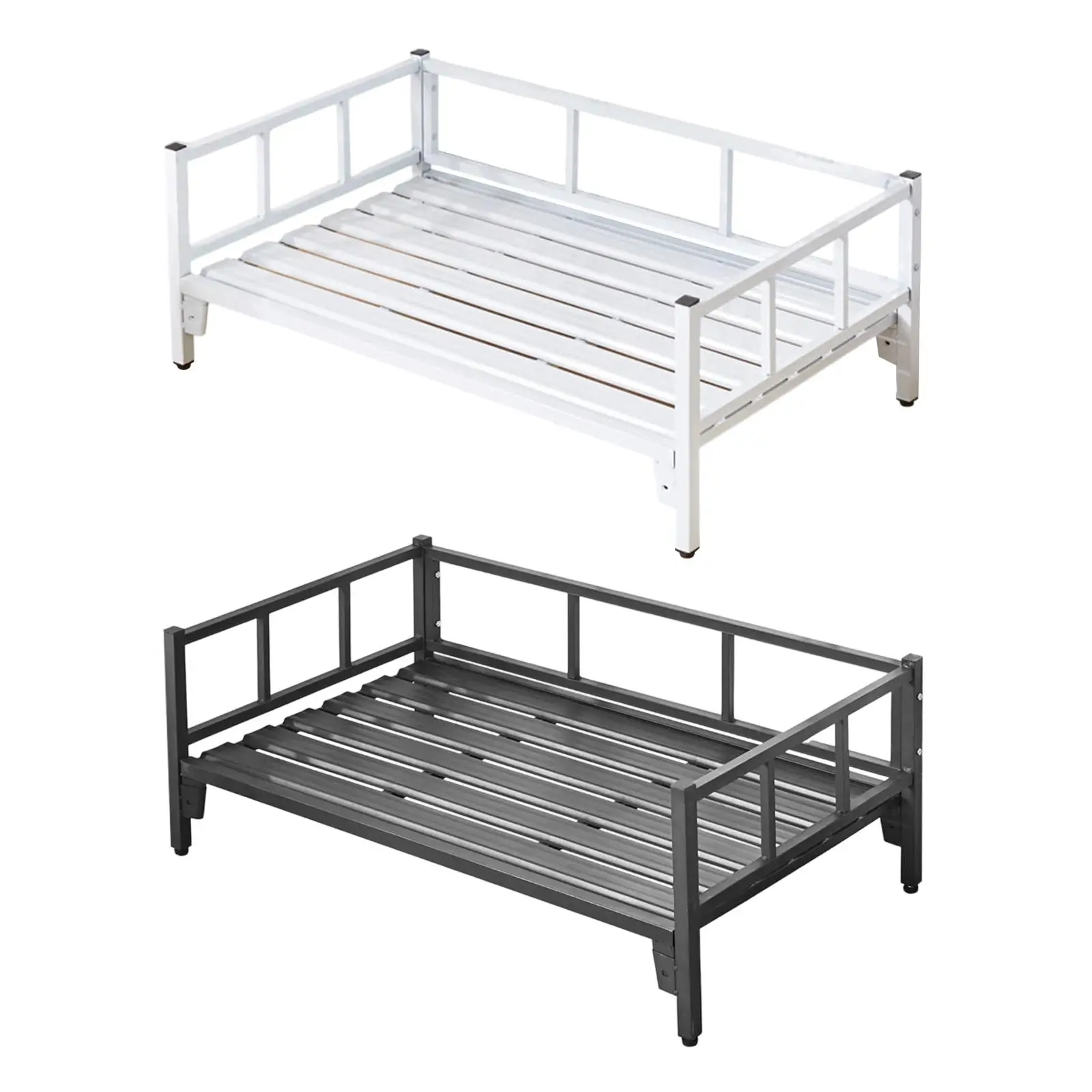 Cama para perros con rieles, suministros para mascotas, pies antideslizantes, altura ajustable, transpirable, - imagen 3