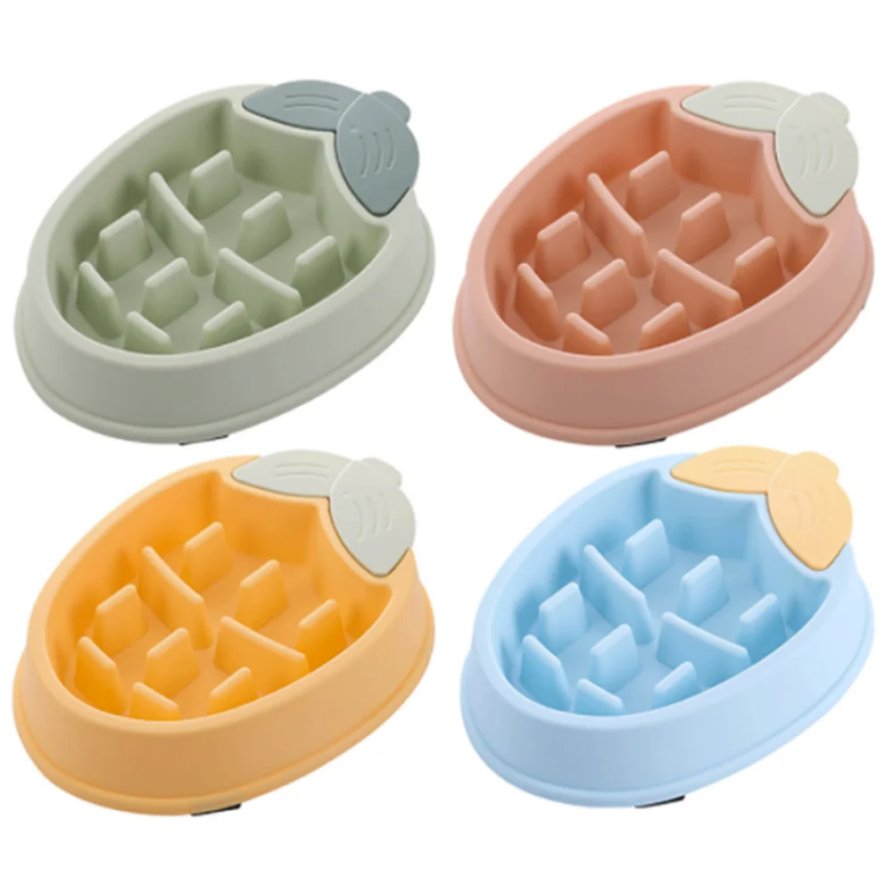 Cuencos portátiles de alimentación para perros y cachorros, comedero lento para prevenir la obesidad, suministros para perros, envío directo - imagen 4