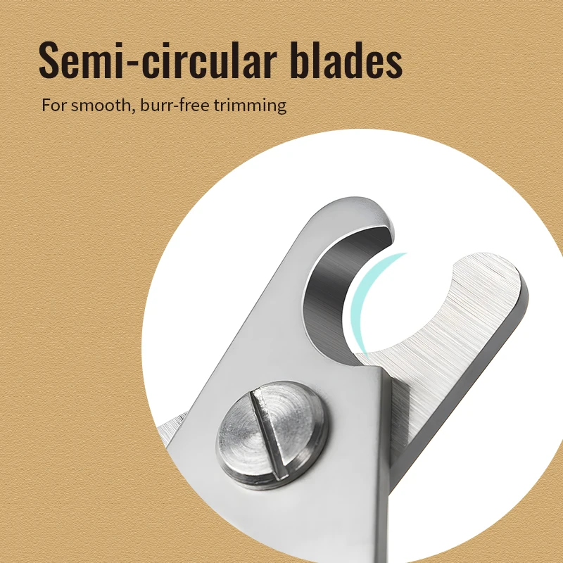 Truelove-cortadora de uñas profesional de bambú para mascotas, cortadora de cuidado de perros de acero inoxidable ecológica, seguridad TLK27131 - imagen 3