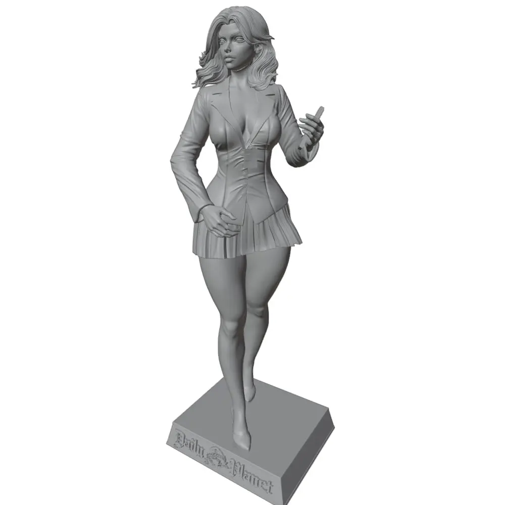 Kit resina impresa 3D para gatos y perros, figura miniatura sin montar - imagen 4