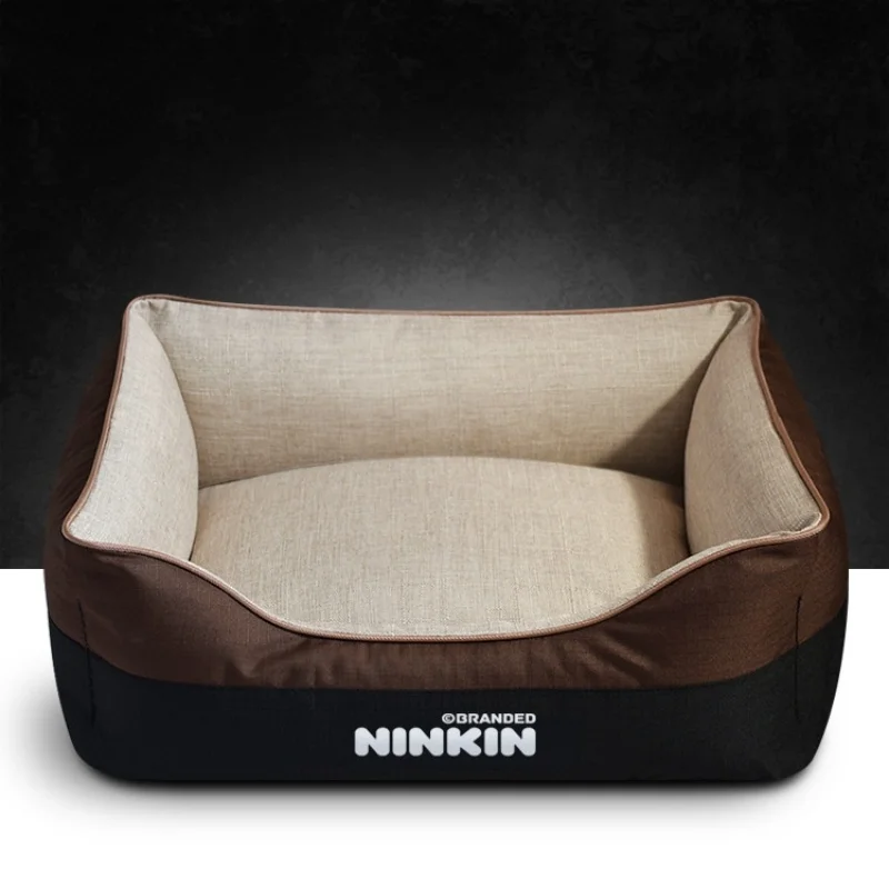 Cama con funda lavable para perros pequeños y gatos - imagen 3