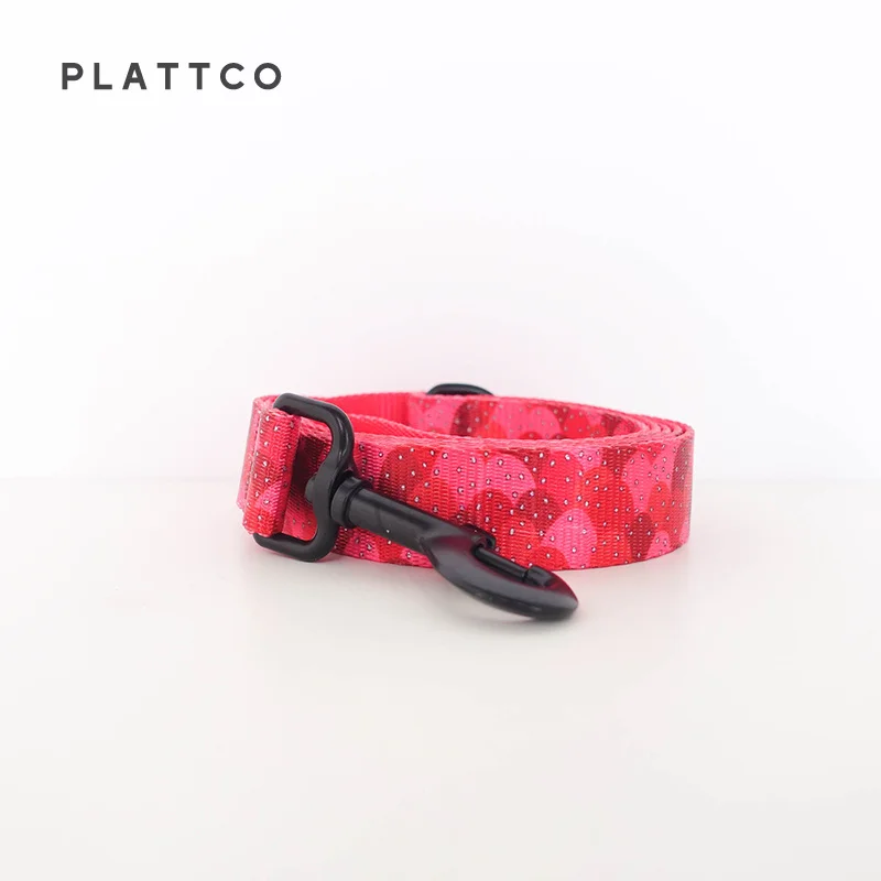 PLATTCO personalizado fresa JELLY pajarita cuello correa nylon impreso cachorro collar para mascota pequeña mediana grande 5 tamaño PDC322 - imagen 5
