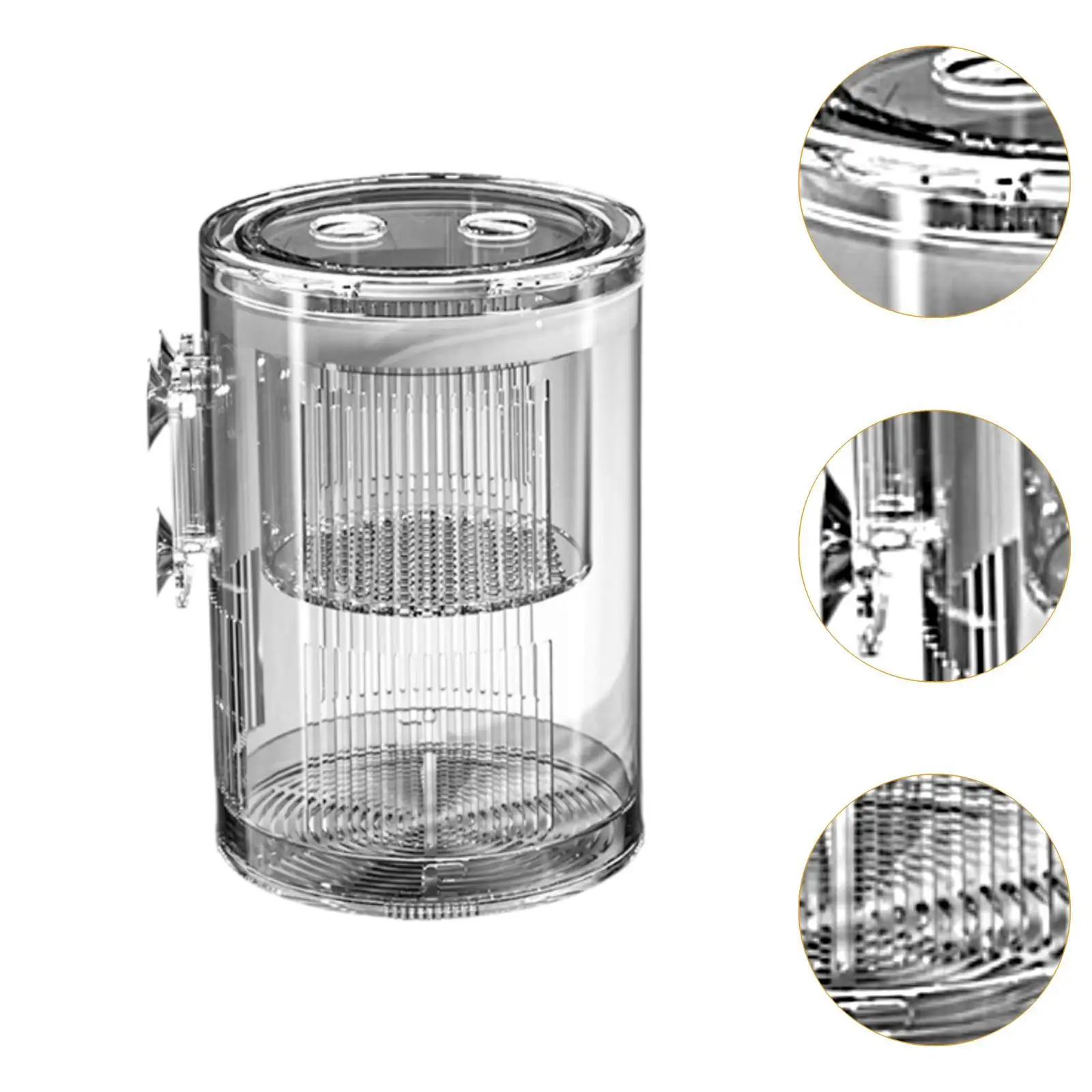 Hatchery Incubator Tank Sturdy Clear Fish Isolation Box for Baby Fishes