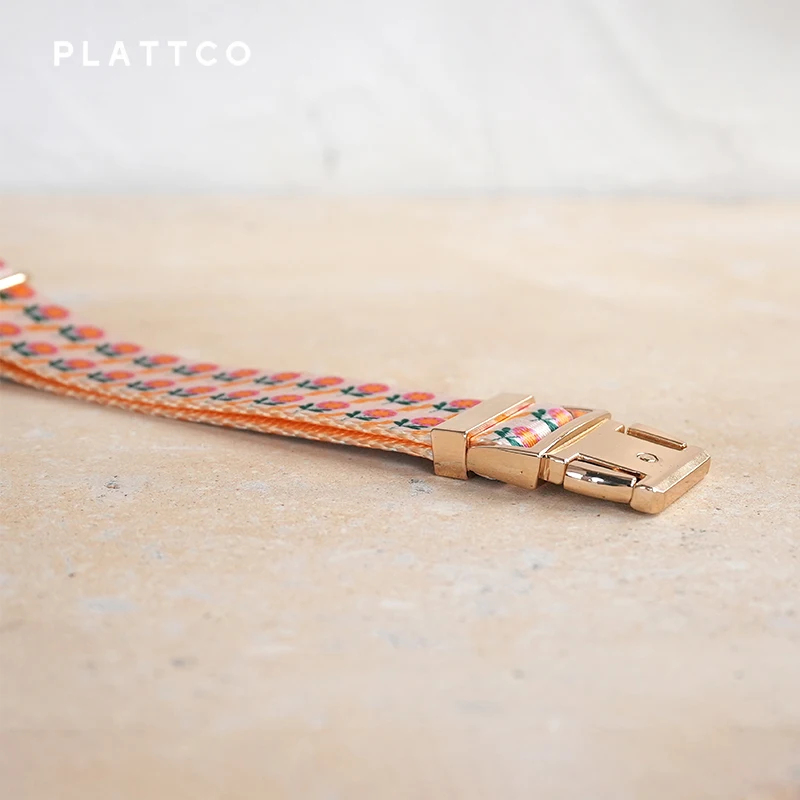 Collar perro estampado girasol pequeño con hebilla aleación zinc - imagen 5
