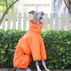 Capa de lluvia impermeable para Whippet y Galgo Italiano
